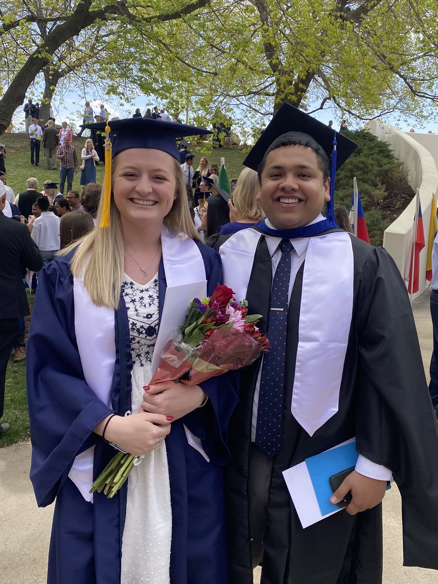 Sooo proud of these 2…#byumarriottgrad