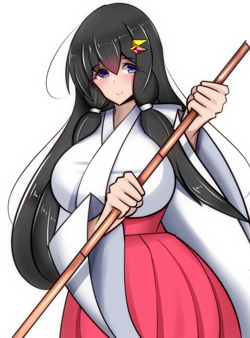 うちの子裏方ヒロインの霜月セリカちゃん黒髪ロングの港町にひっそりとある神社に住む巫女さん。お節介焼きの機械音痴。異世界から流れ着いた淫魔が命尽きる時に霜月家に託した子なので、穢れ無き純血の天使、その為実は人間ではなかったりします。 