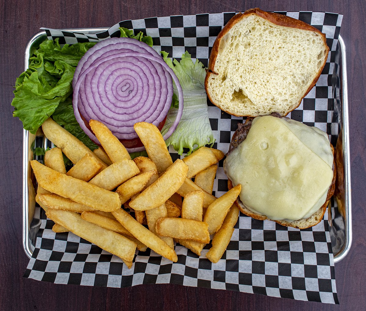 Burgers and French fries. The original BFFs...