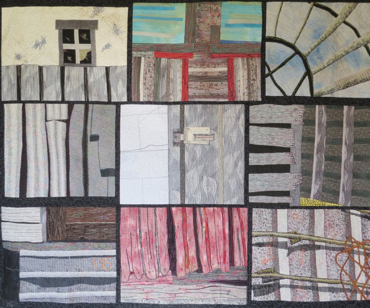 WomensArtForAll's tweet photo. Sylvia #Weir #WomensArt #ArtByWomen #Quiltmaker •Farm Buildings• https://t.co/XgbWnaHbO6