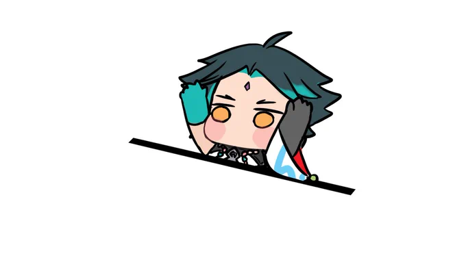 Thank you Genshin 
I got reward Event drawing xiao(vigilant yaksha)
on today Thank you // xiao happy 🙏 
