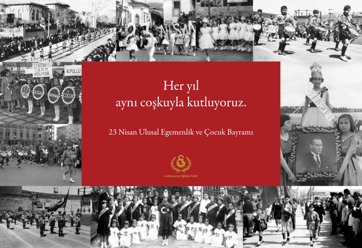Her yıl aynı coşkuyla kutluyoruz.
#23Nisan #Ulusal #Egemenlik #ve #Çocuk #Bayramı