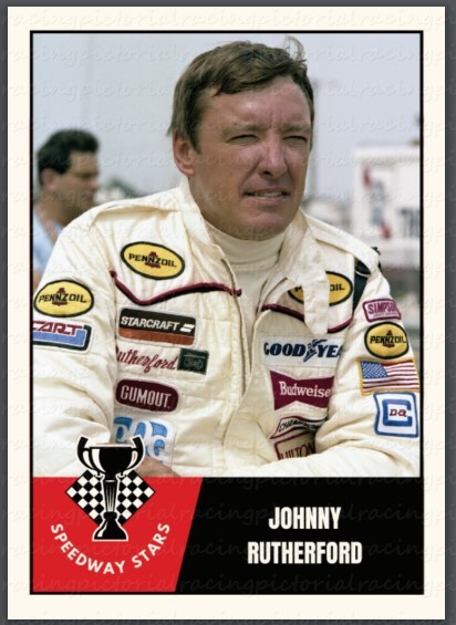 Johnny Rutherford is just one of the greats in Speedway Stars Series 1! Pre-order for May delivery at racingpictorial.com
