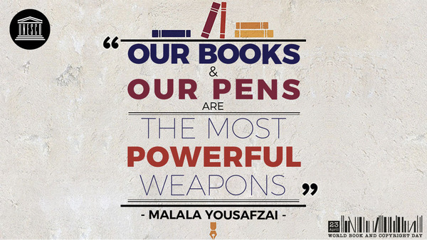 Books can help combat poverty, strengthen peace &amp; achieve the #GlobalGoals.

Saturday's #WorldBookDay is an opportunity to celebrate the power of the written word. on.unesco.org/BookDay via <a href="/UNESCO/">UNESCO 🏛️ #Education #Sciences #Culture 🇺🇳</a>