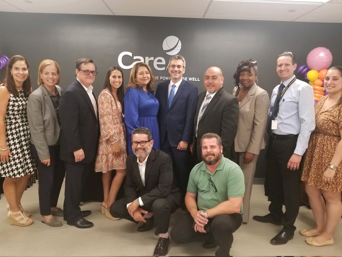 Happy to launch the grand opening of our new <a href="/MDCPS/">Miami-Dade Schools</a> employee health clinic with <a href="/CareATC/">CareATC</a> in Hialeah. A true win for our employees and the entire #MDCPSFamily. Book an appt today at careatc.com/patients