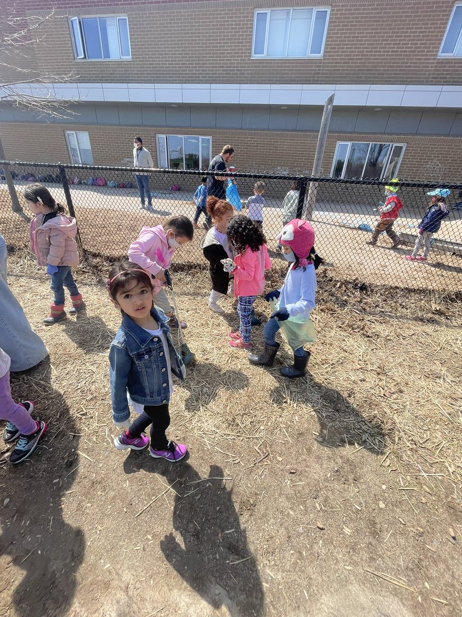 By the time we were done our earth day clean up, we had 30 plus bags of garbage just in our own neighborhood. We are so proud of our students! They showed their care and kindness to the earth and nature today!