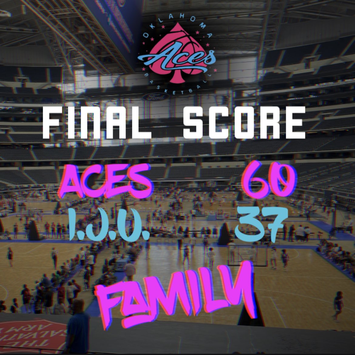 ok_royallegacy's tweet photo. Game 1 is done ✅ More tomorrow 😤 @Ohio_Basketball #lonestarchampionship https://t.co/gszvKYfWLE
