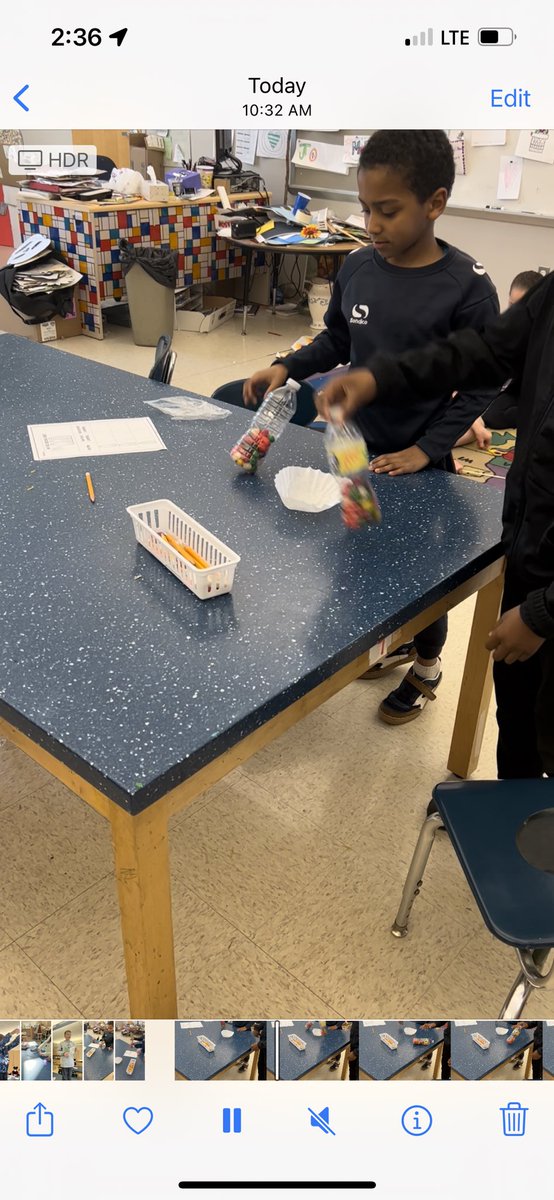 MrsGross5's tweet photo. It’s a wrap!  Last day of April vacation #mathcamp! Today’s enrichment challenges were a Peep Parachute design or Jelly bean water bottle flip. I have really enjoyed getting to know the 3rd and 4th grade students at Pole School. 😊 #STEMeducation https://t.co/iCUN9P1if8