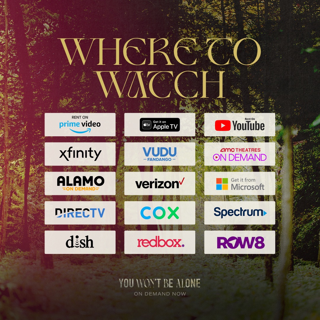 Experience Goran Stolevski's haunting and beautiful film #YouWontBeAlone, now available to watch on demand.

🎥: watchyouwontbealonethefilm.com
