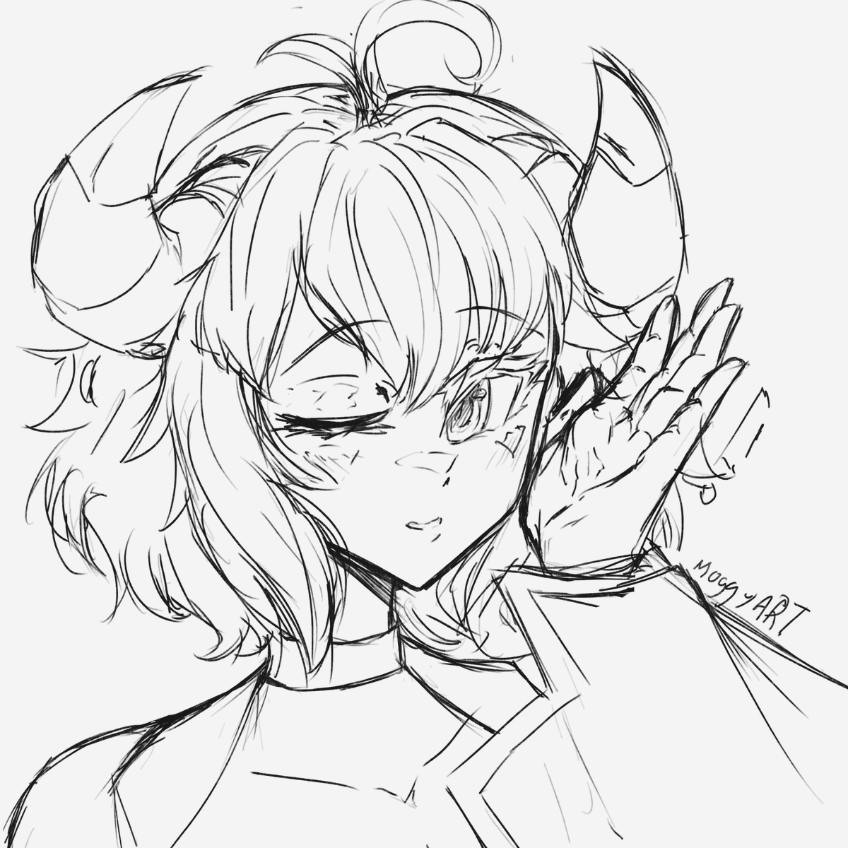 shiromoggyart's tweet photo. boni el @/DarkussChara  sip,es el 2do en mi tabla uwu
#sketch #challengs #draw #Vtubers https://t.co/l5GekdwX9o