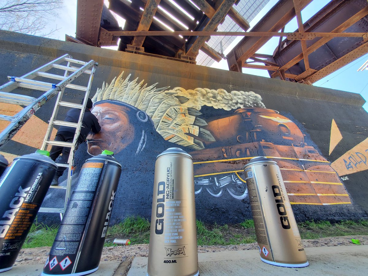 In the streets with the Legend <a href="/SUEWORKS1/">SUEWORKS</a> One of the Greatest Contemporary, Urban Artist in the world!! <a href="/JerseyCity/">City of Jersey City</a> <a href="/jerseyjournal/">The Jersey Journal</a> <a href="/NJGov/">New Jersey</a> <a href="/GardenStateFilm/">Garden State Film Festival</a>