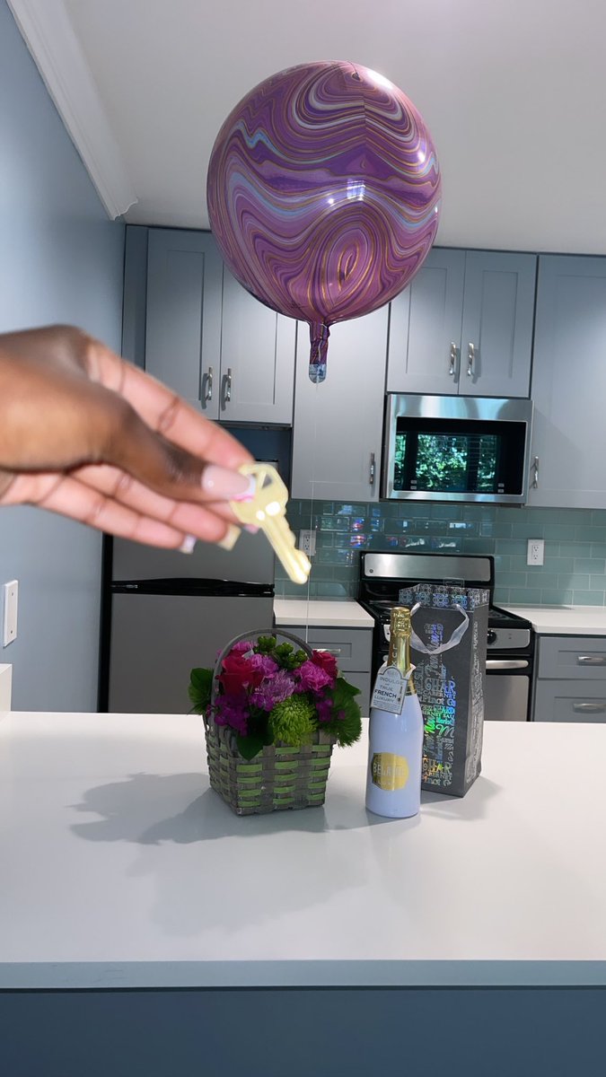 first apartment 🥳🙏🏾