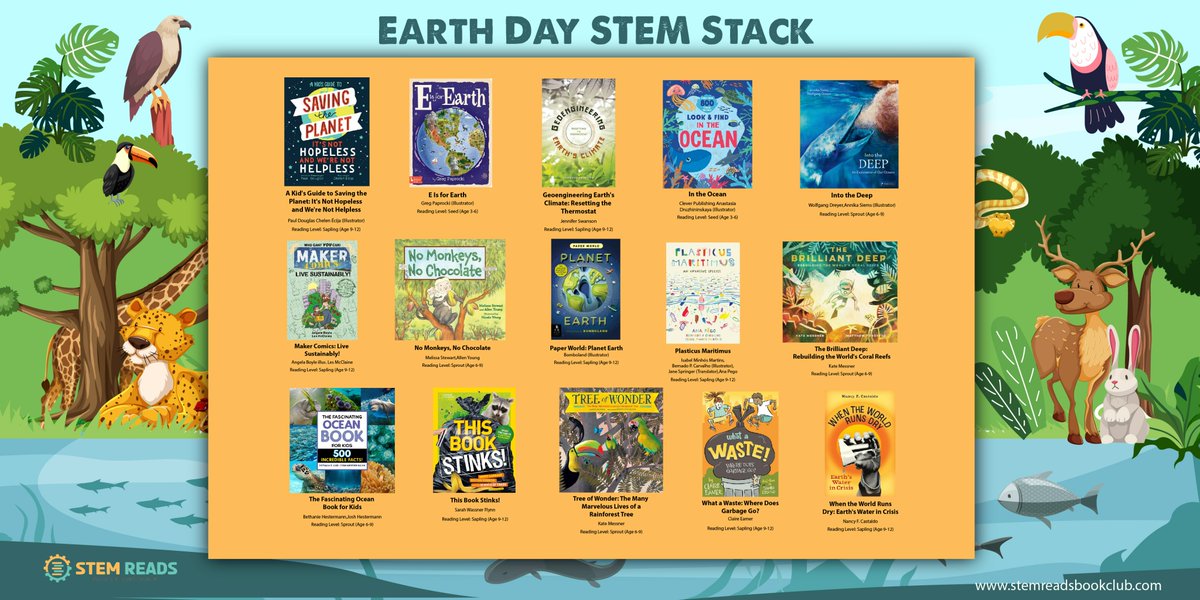 Happy Earth Day! #EarthDay2022 #InvestInOurPlanet  #EarthDay #EarthandEnvironment #EarthDayBooks