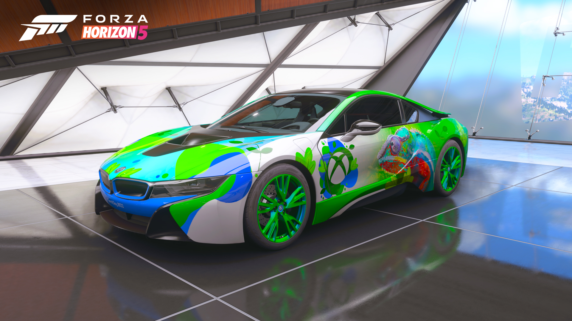 BMW i8 хамелеон