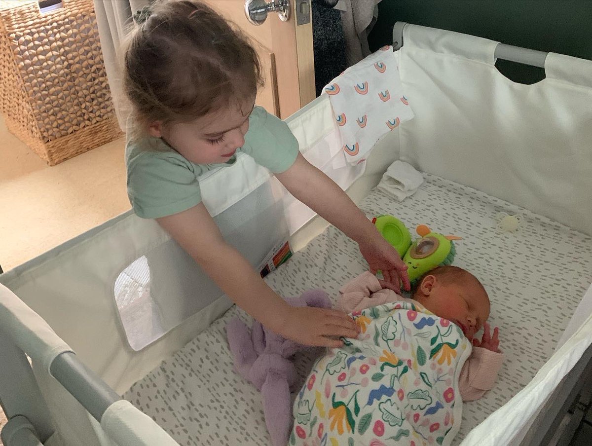 8 whole days of being a family of 4! Welcome to the world Primrose Margot May Wood- 7lb 2oz of perfection. Feeling so very blessed to have my girls ❤️❤️