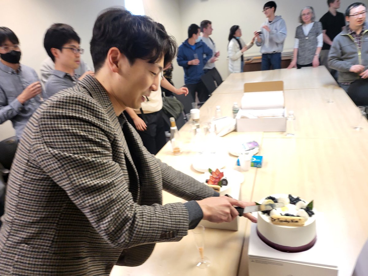 Congratulations, Dr Kim! <a href="/YoonhoKim_MIT/">Yoonho Kim</a> 
Your defense impressed a packed room and over 100 attendees on Zoom. Zhao Lab is so proud of you. <a href="/MITMechE/">MIT MechE</a> @mit <a href="/MIT/">Massachusetts Institute of Technology (MIT)</a>Engineering