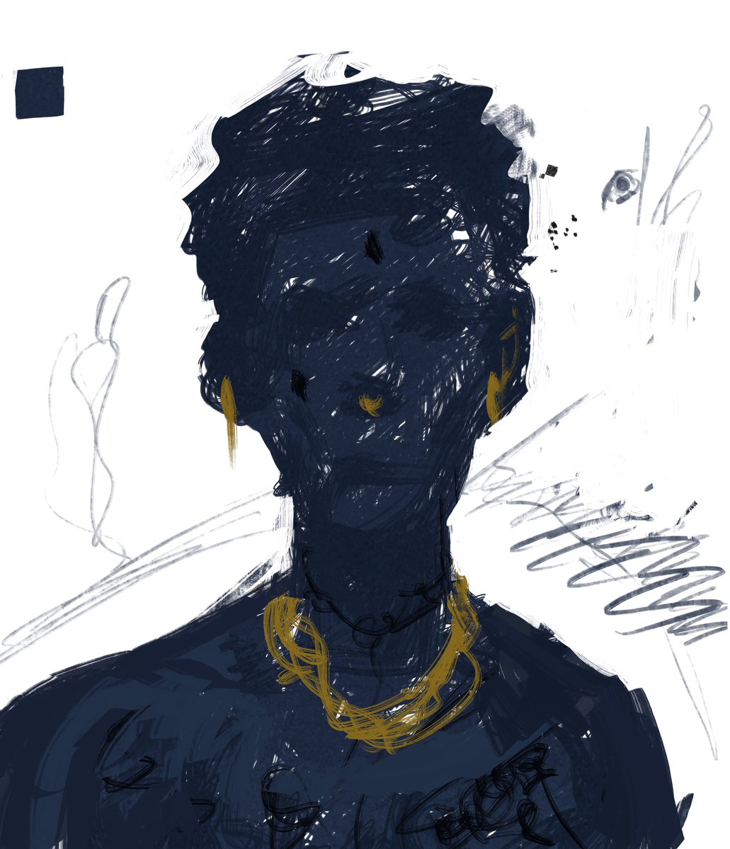 AnthonyAzekwoh's tweet photo. Colour Sketch and Final painting. 
Not everything goes to plan but I love happy accidents. https://t.co/GLtGSaW8yu