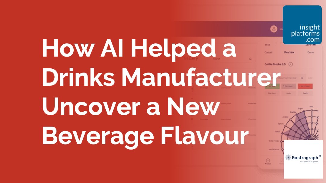 insightpltfrms's tweet photo. How can you use AI to understand beverages flavour preferences?
Gastrograph AI Knows how! They uncovered Japanese millennial female preferences for a beverage company!
Read the full article to learn how it works.
#AISummit2022 #ArtificialIntelligence #SensoryTest https://t.co/SbTCi3WO6D