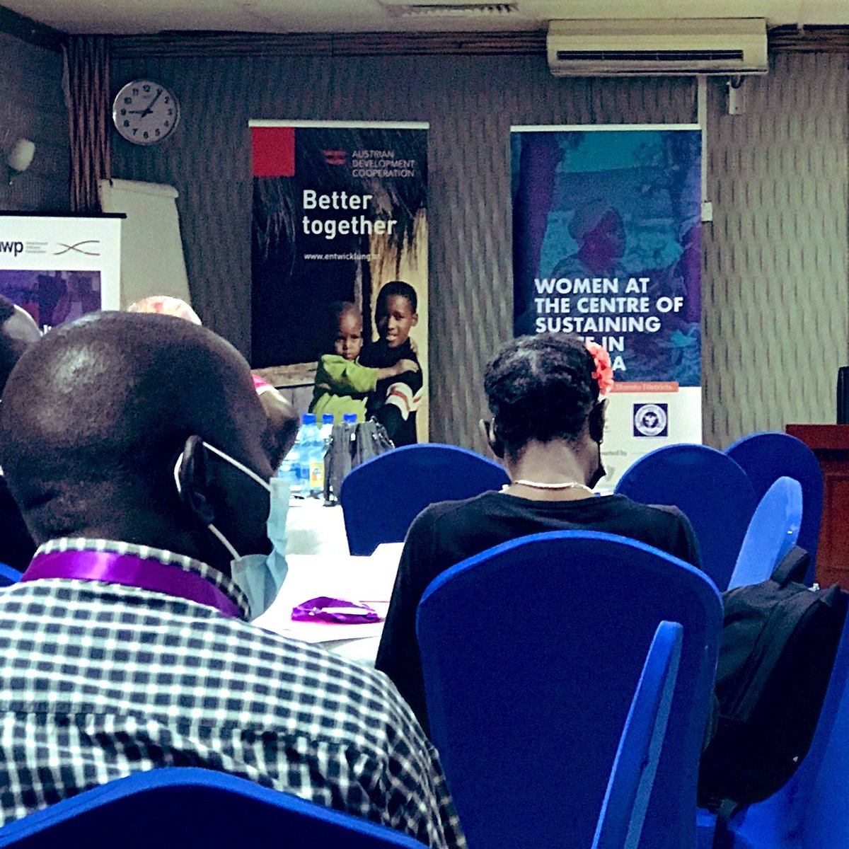 ADCinUganda's tweet photo. It was an honor for @AustrianDev to be part of the #WPSForumUG jointly with @coact1325, @gnwp_gnwp, @unwomenuganda @uwonet @wphfund @Mglsd_UG @TheWIPCentre @IrlEmbUganda @JLOSUganda & others.
The Ugandan Constitution & the NAP3 provide the framework. Let's act now.
#UNSCR1325 https://t.co/HfJaKnTAOT