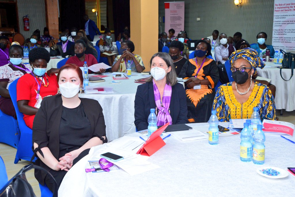 ADCinUganda's tweet photo. It was an honor for @AustrianDev to be part of the #WPSForumUG jointly with @coact1325, @gnwp_gnwp, @unwomenuganda @uwonet @wphfund @Mglsd_UG @TheWIPCentre @IrlEmbUganda @JLOSUganda & others.
The Ugandan Constitution & the NAP3 provide the framework. Let's act now.
#UNSCR1325 https://t.co/HfJaKnTAOT