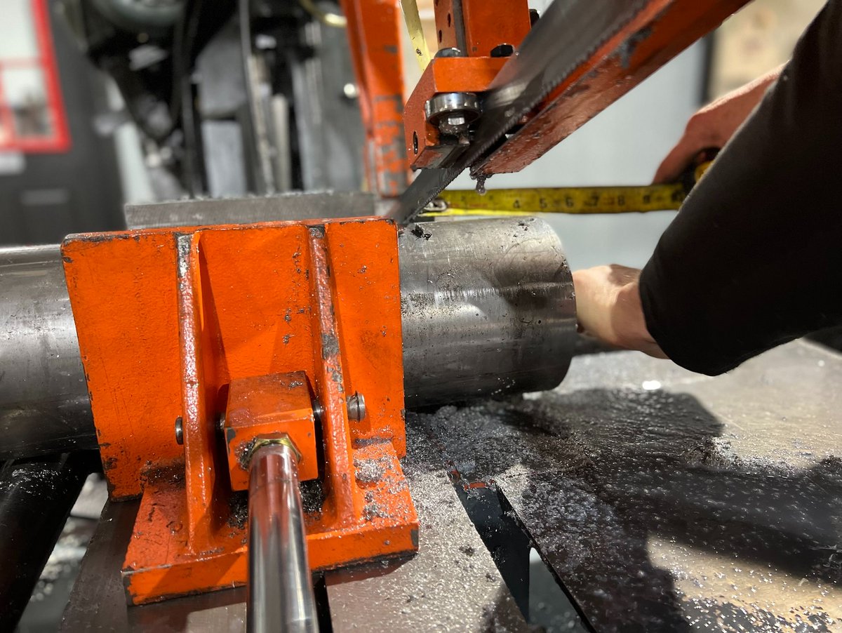 StockCarSteel's tweet photo. Just a quick check on the measurements! 👀 
#customcuts | #grindingservicesavailable | #polishingservicesavailable https://t.co/RIgGdIVbSU