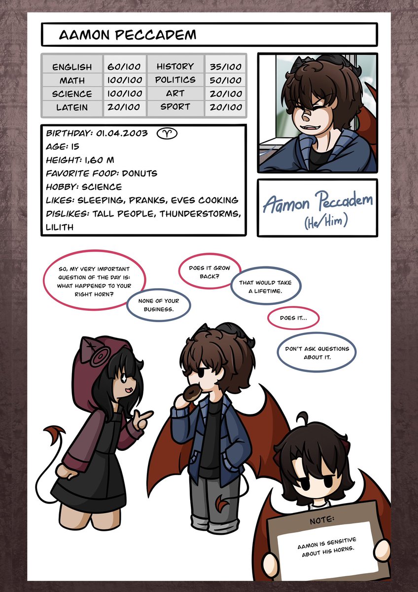 z1cklein's tweet photo. Here they are, Ankou and Kito Info-dumping random facts, that no one asked for, again xD
#digitalart #Procreate #originalcharacter https://t.co/a6XJrGNM1F