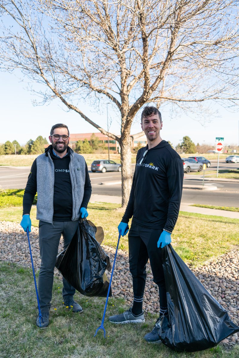 schompauto's tweet image. Happy Earth Day! Today, our employees volunteered at our 3 campus locations to clean up trash in our community. Learn more about our philanthropy efforts at schompspark.com.