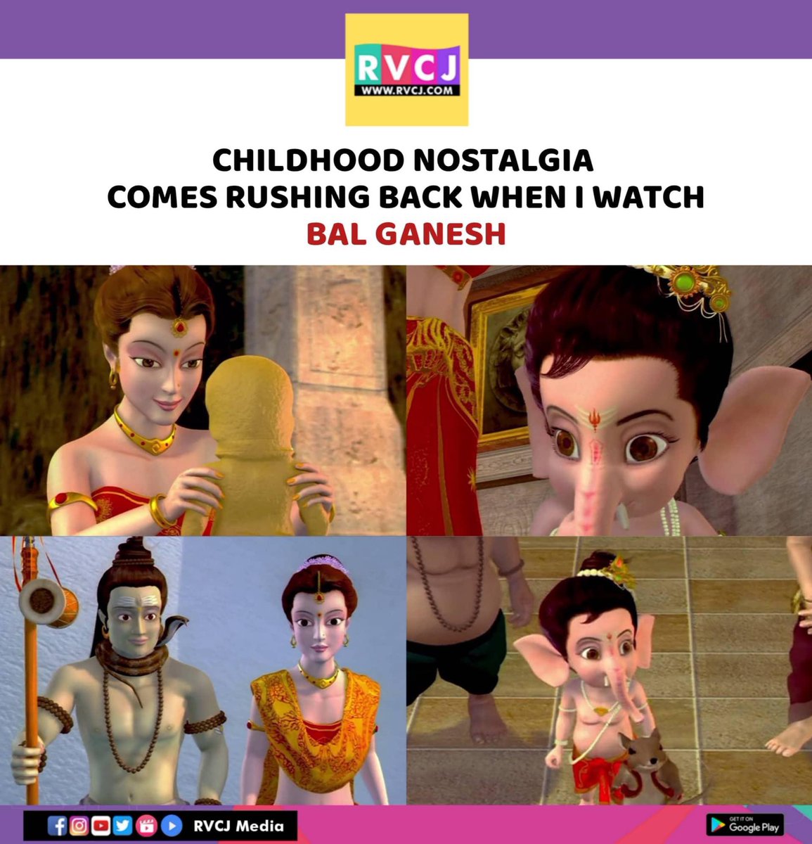 Nostalgic!
#balganesh #animationmovie #animatedmovie #childhoodnostalgia #rvcjmovies