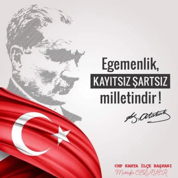 Mustafa Kemal ATATÜRK'ün çocuklara armağan ettiği 23 Nisan Ulusal Egemenlik ve Çocuk Bayramı kutlu olsun.
#23NisanKutluOlsun