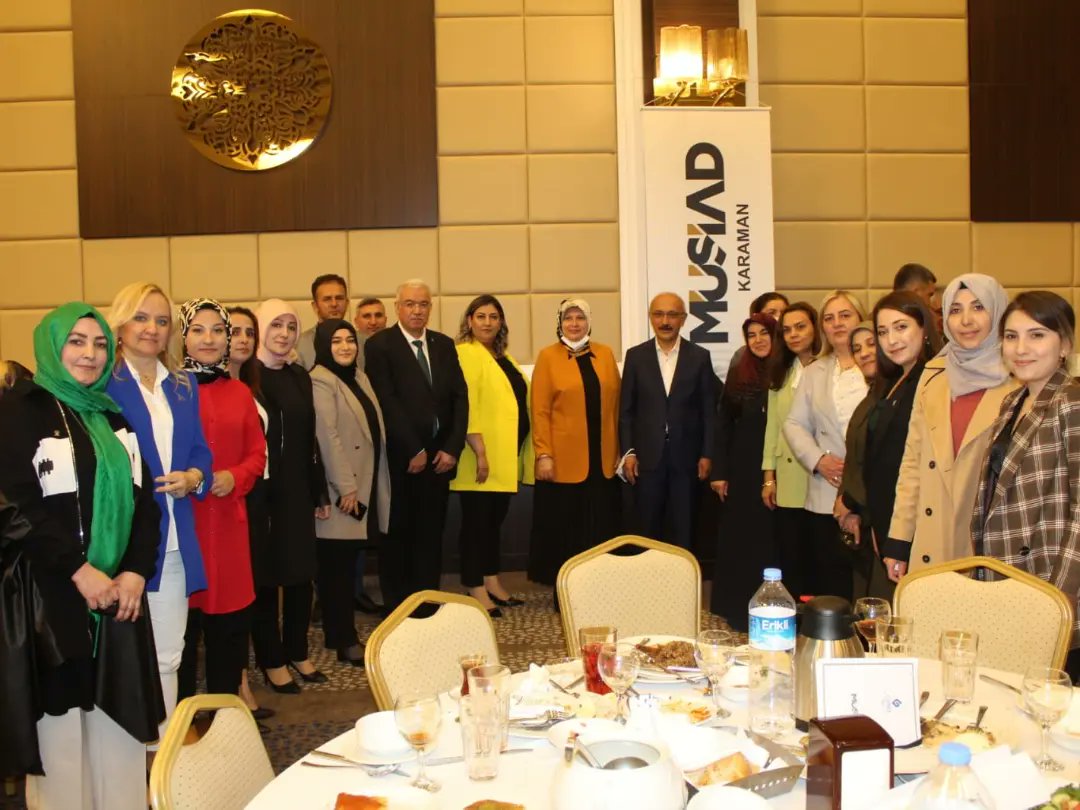 Sanayi ve Teknoloji Bakanımız Sayın Mustafa VARANK 'ın katılımıyla Müsiad Karaman şubesinin iftar programına AK Parti Karaman Teşkilatı olarak katılım sağladık.

<a href="/varank/">Mustafa Varank</a>