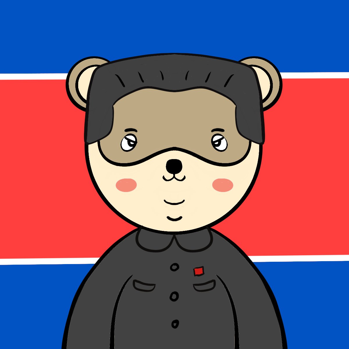 NamisArmy's tweet photo. Oppa is here 🕺
Avaliable for sell on 30th Apr!!! See you on Opensea🚢 

❤️Follow us and stay tuned!
#kimjongun #northkorea #Namismary #asiannft #nfts #nft #nfthk #nftart #nftartist #nftcollector #nftcollection #nftnews #nftartwork #opensea #GiveawayNFT https://t.co/75yi73cLvU