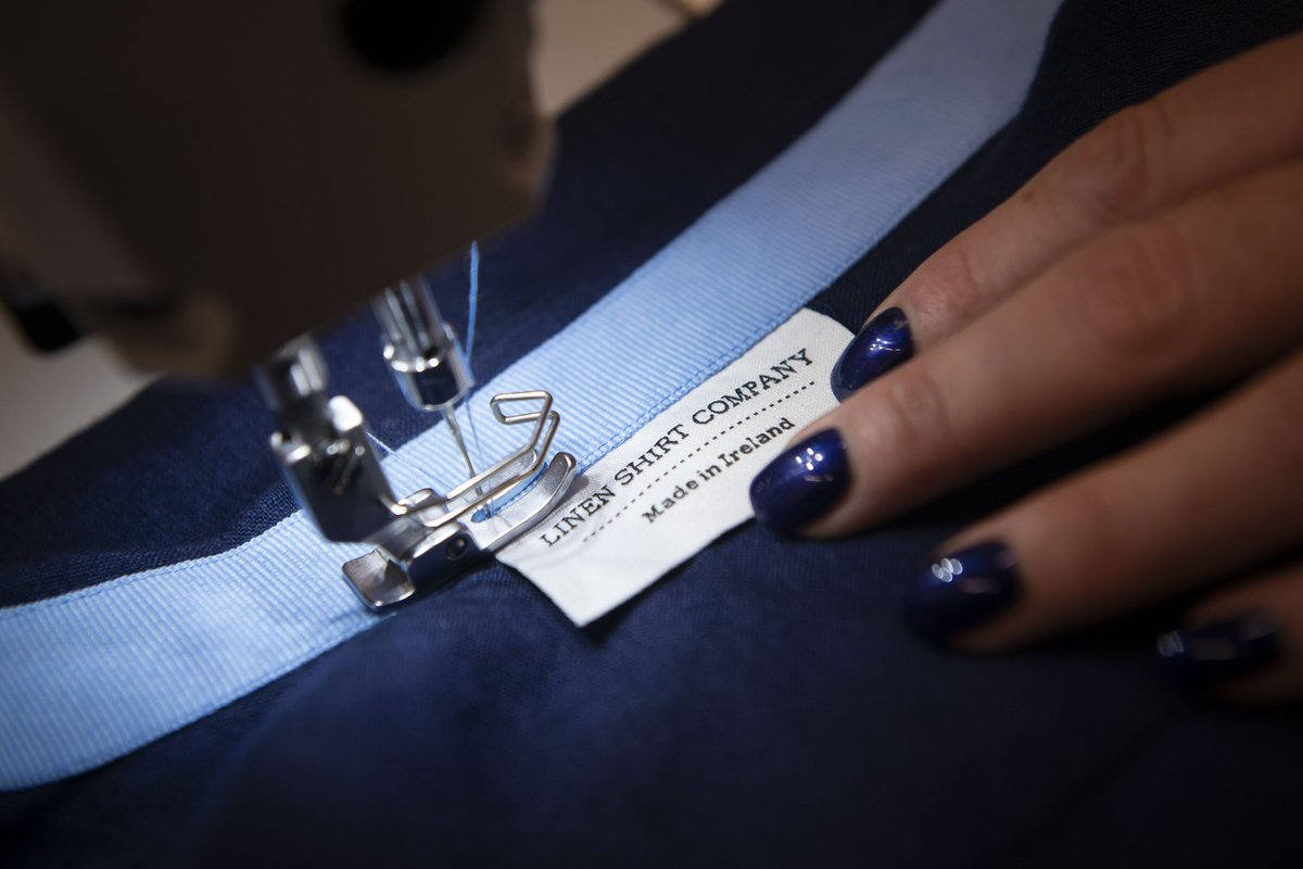 Linenshirtcomp1's tweet image. Looking forward to chatting about all things manufacturing in #ireland tomorrow morning on @BottomLineKCLR #linenshirtcomany #madeinireland #kilkenny #kclr