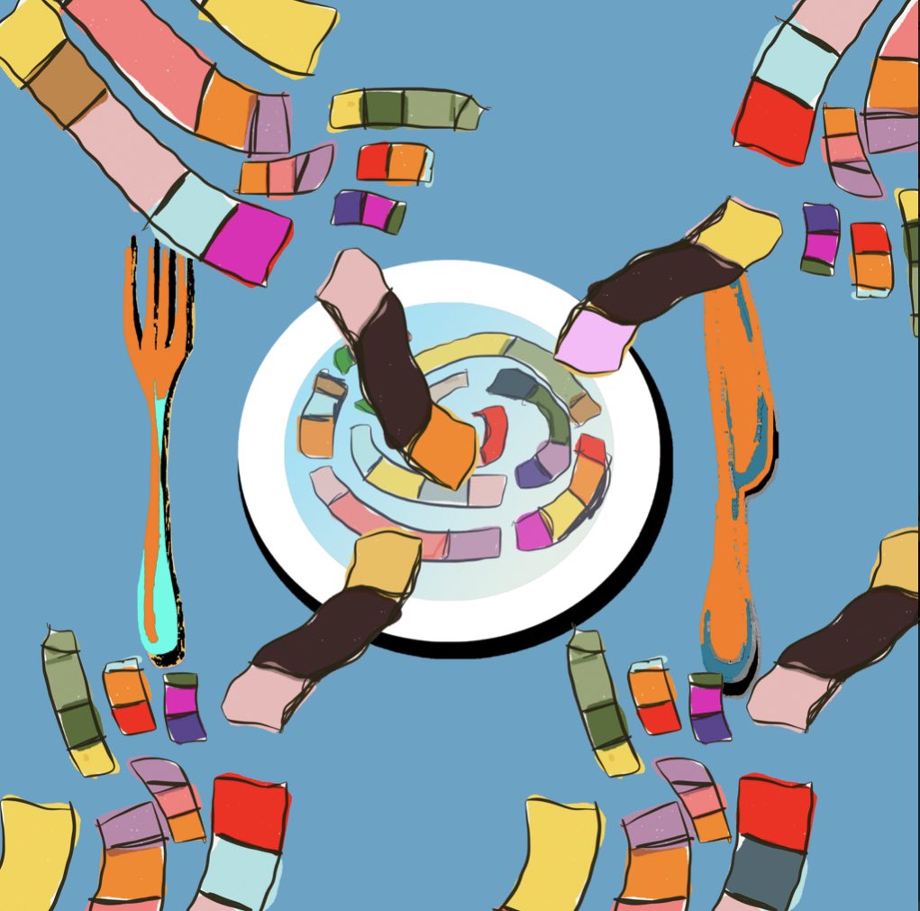 Check out this super rare Fidenza inspired piece by <a href="/munchiesnft/">MunchiesAI</a> Amazing! -> bit.ly/37Eme7B #fidenza #nft <a href="/tylerxhobbs/">Tyler Hobbs Studio</a>