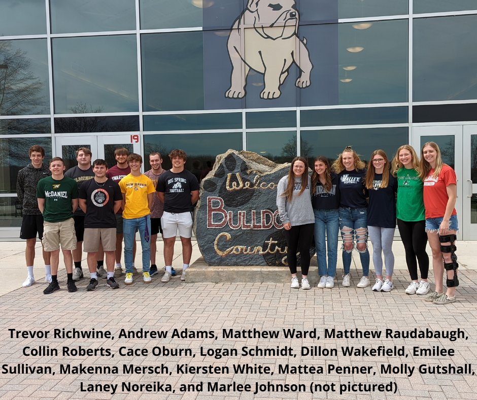 We are super proud of our 15 seniors who will be playing at the college level next year!  We are excited to see what great things you do as a college student-athlete!  #EverAlwaysStrong