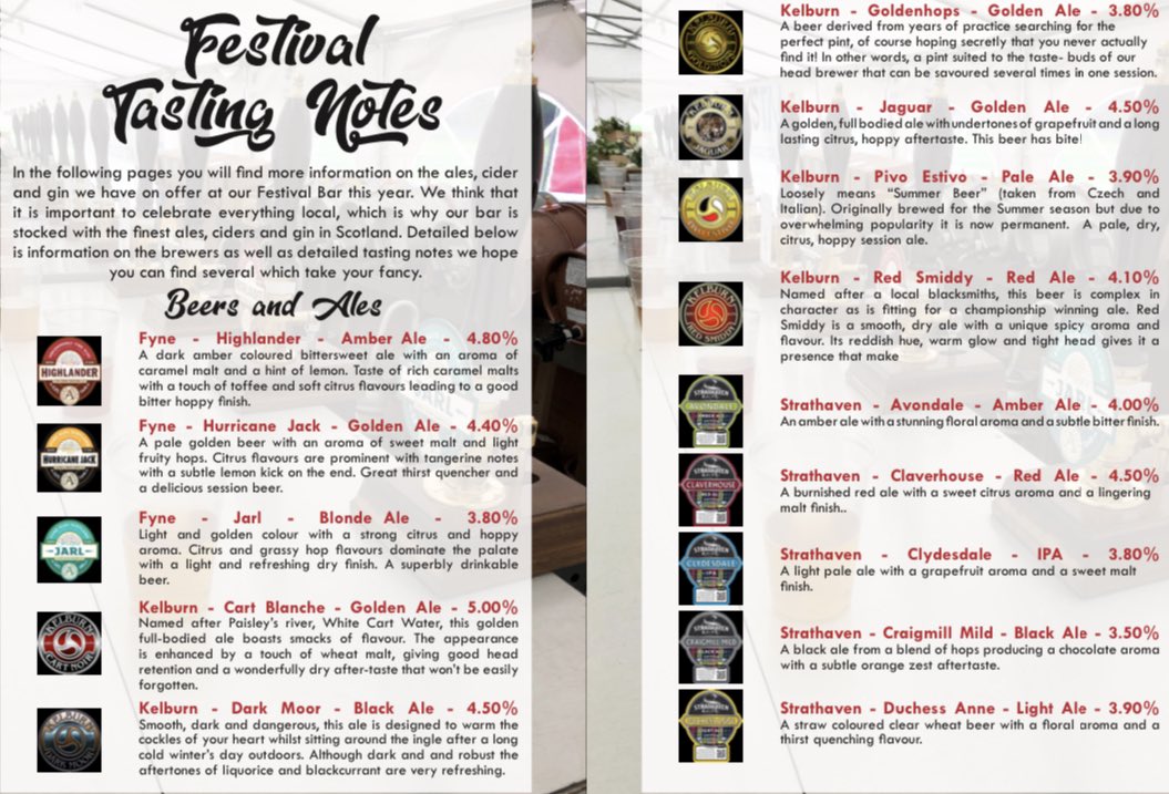 lenziemayfest's tweet photo. With only 1 week to go, we can reveal this years Ales and Ciders! All from Scotland!
Welcoming back for all your real ale needs, Mayfest regulars @StrathavenAles @kelburnbrewery  and @FyneAles 
Mayfest debutants @innisandgunn 
Cider selection coming again from @ThistlyCross https://t.co/GO5ECi5DOJ