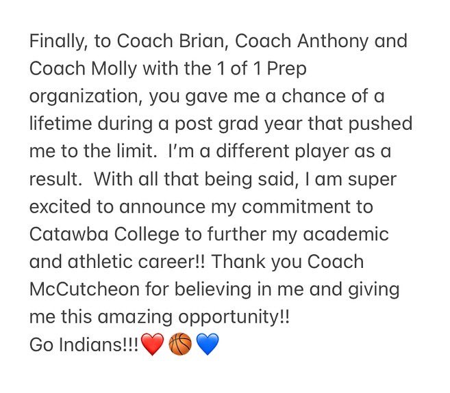 Committed!❤️🏀💙