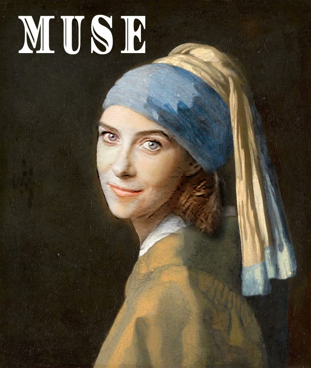 Jag248RPA's tweet photo. Joan Thursday (Sara Vickers, Endeavour) as Vermeer's The Girl with a Pearl Earring by my daughter, Charlotte. #vermeer #thegirlwithapearlearring #Endeavour #joanthursday #saravickers https://t.co/chKCE3hHvY