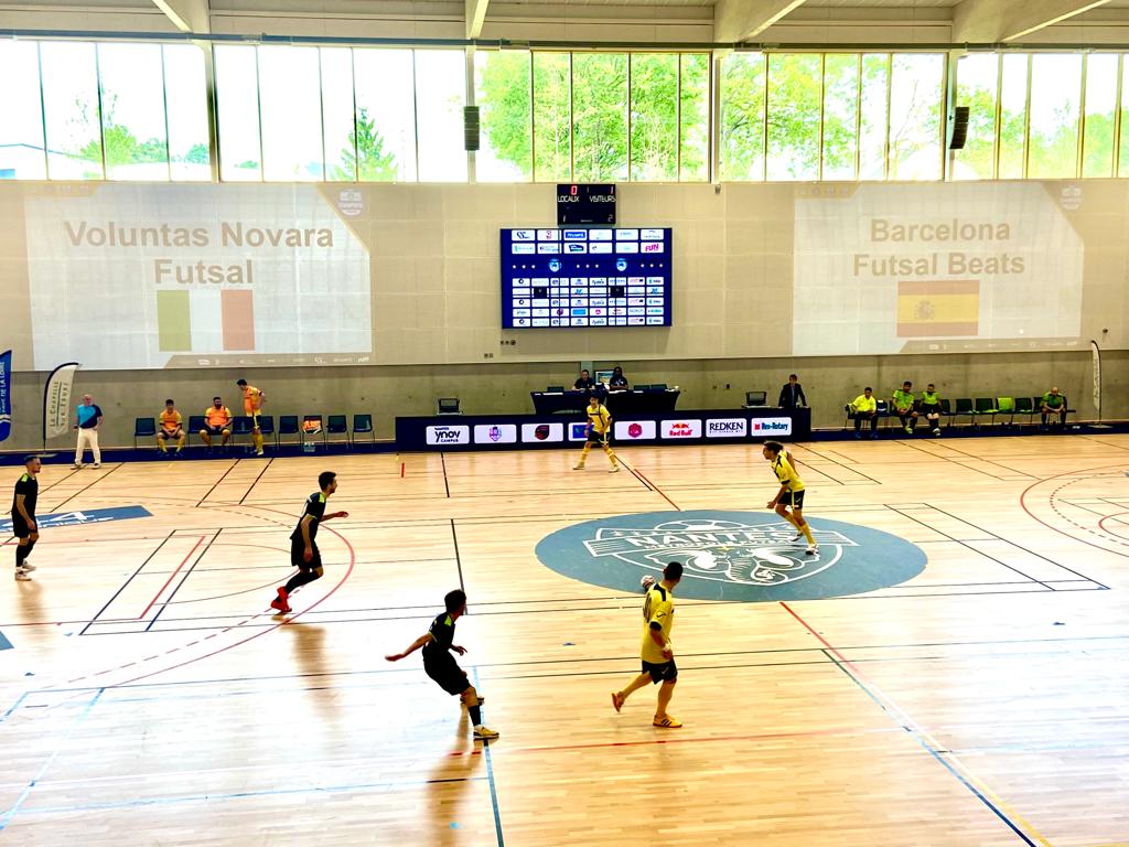 Barcelona Futsal Beats 6 Voluntas Novara Futsal 🇮🇹
Buena actuación de nuestro representante en la FEF Champions League