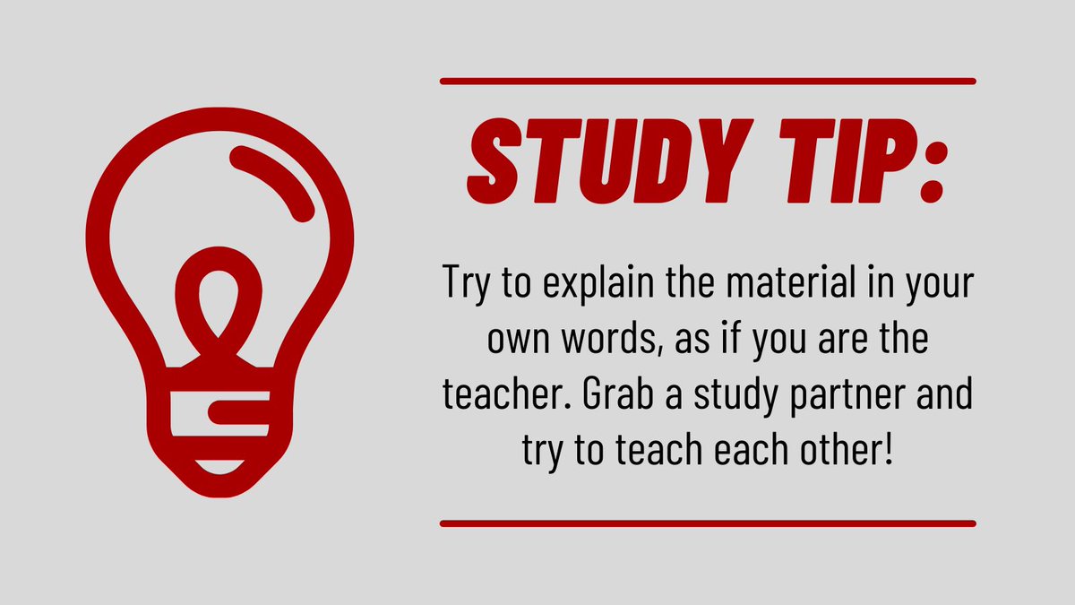 collaborateNWC's tweet photo. The end-of-semester rush is approaching! As you study, try this tip! Become the teacher! https://t.co/Ro9IMvPgNh