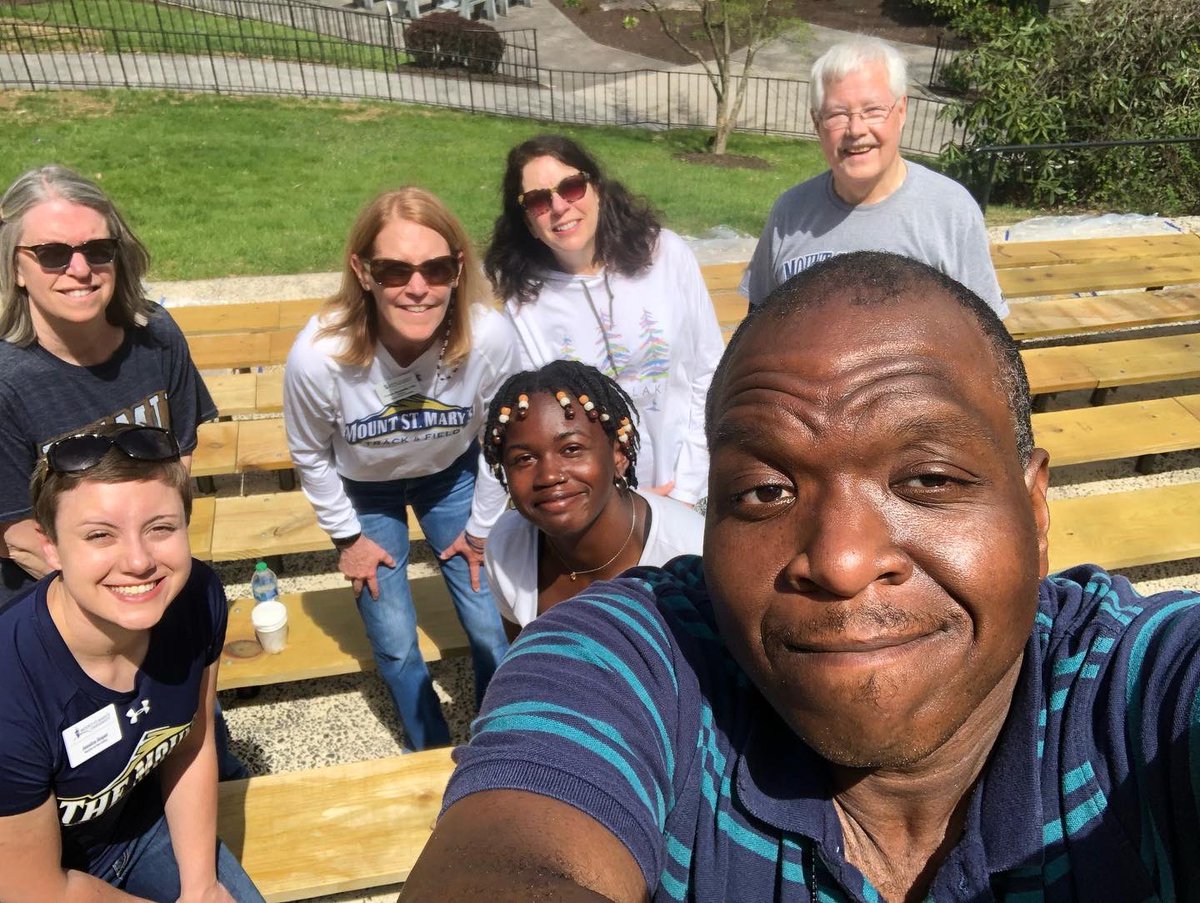 MSMUAlumni's tweet photo. Thankful for our alumni and friends helping to make the Grotto shine today during the Grotto Clean Up!
You too can help make a difference at the Mount by making your gift during #OneMountOneWeekend. Visit https://t.co/f8xJx7WdHX to help the Mount reach it’s goals! https://t.co/zEwtYr0AWl