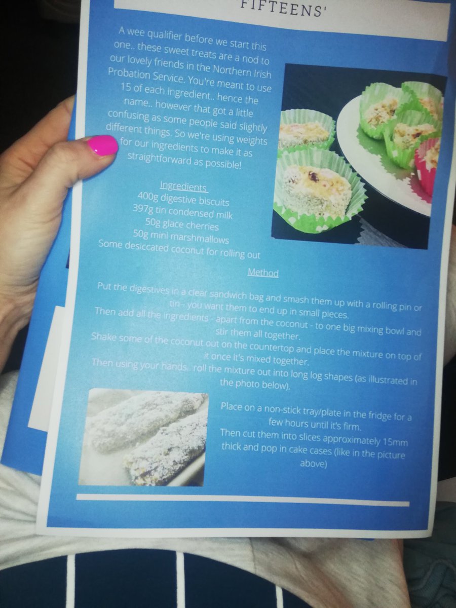catheri75122023's tweet photo. Loving the new cooking challange cookbook from @MADGroupNAC and this fifteen recipe is amazing. I spent a good number of years in Northern Ireland and these were always my favourite bakery treat 🥰🥰 https://t.co/IJS2nCDe2F