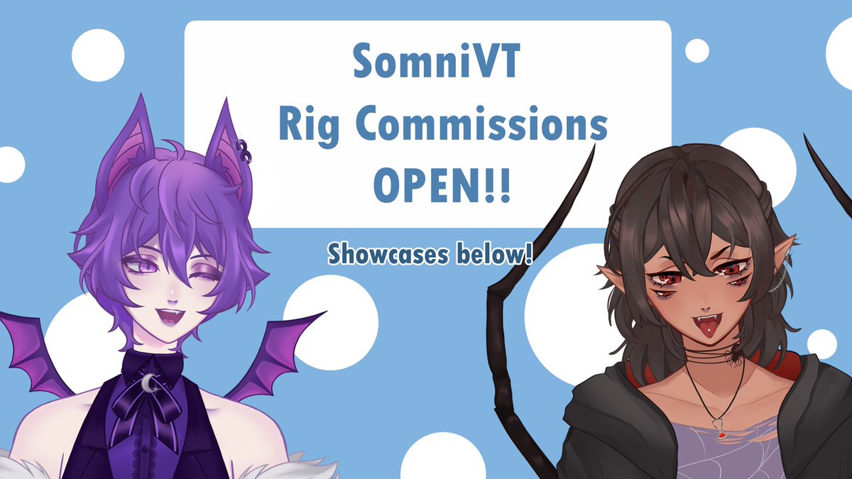SomniVT's tweet photo. ☁️ Live 2d Rig Only Commissions OPEN!☁️
✨RTS appreciated✨

2 slots available!! 
Info + Pricing: https://t.co/C3UGQzJihy
Google Form:https://t.co/sAoIoIWyWQ https://t.co/DifFETvzi4
