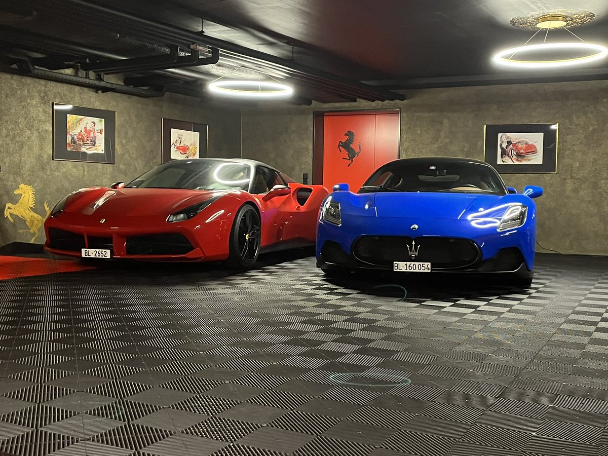 Best Buddies💪😎                                 #Ferrari                                                     #Maserati                                                #MC20