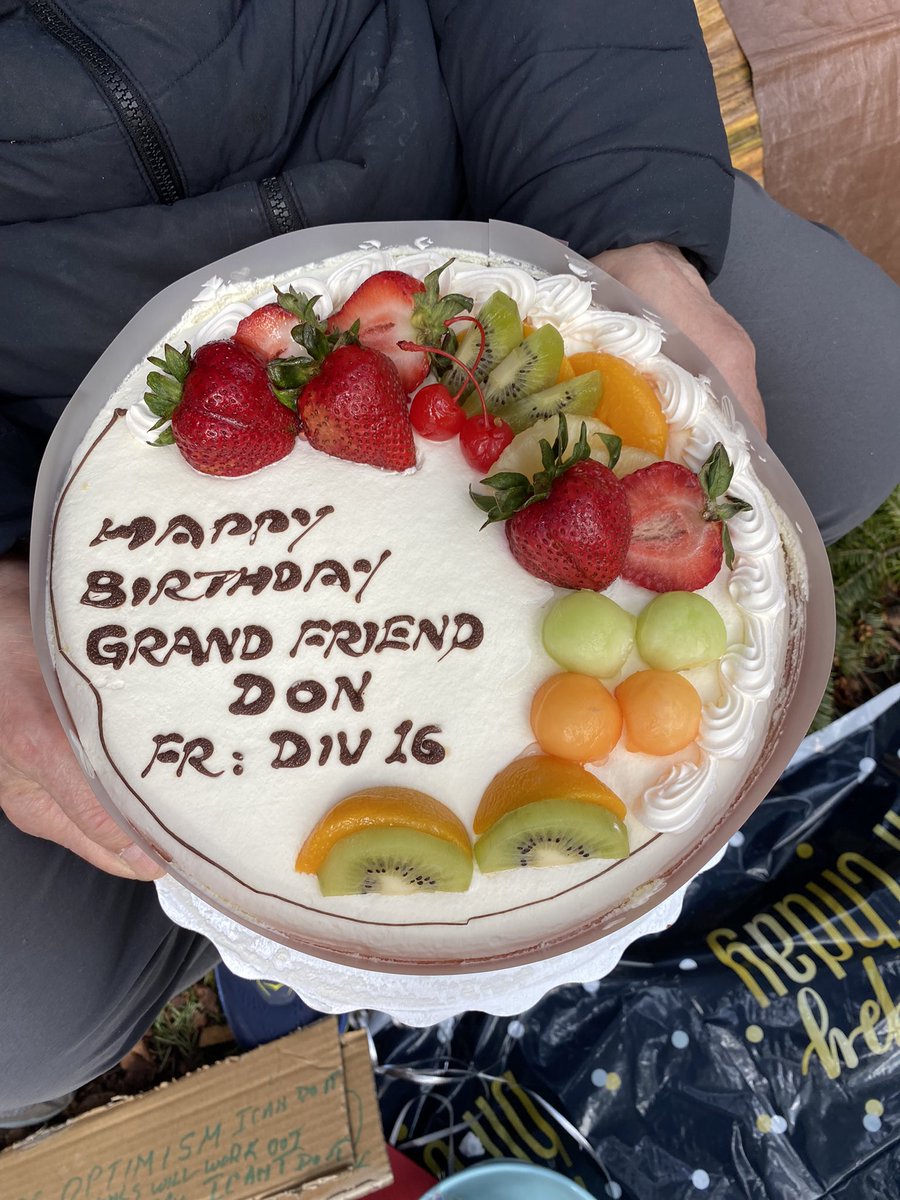 ellen_petersson's tweet photo. A beautiful day to celebrate our Grandfriend! #forestexplorer #birthday90 #delicouscake #sd36 @BCRTA1 https://t.co/mq2cdQRuhn