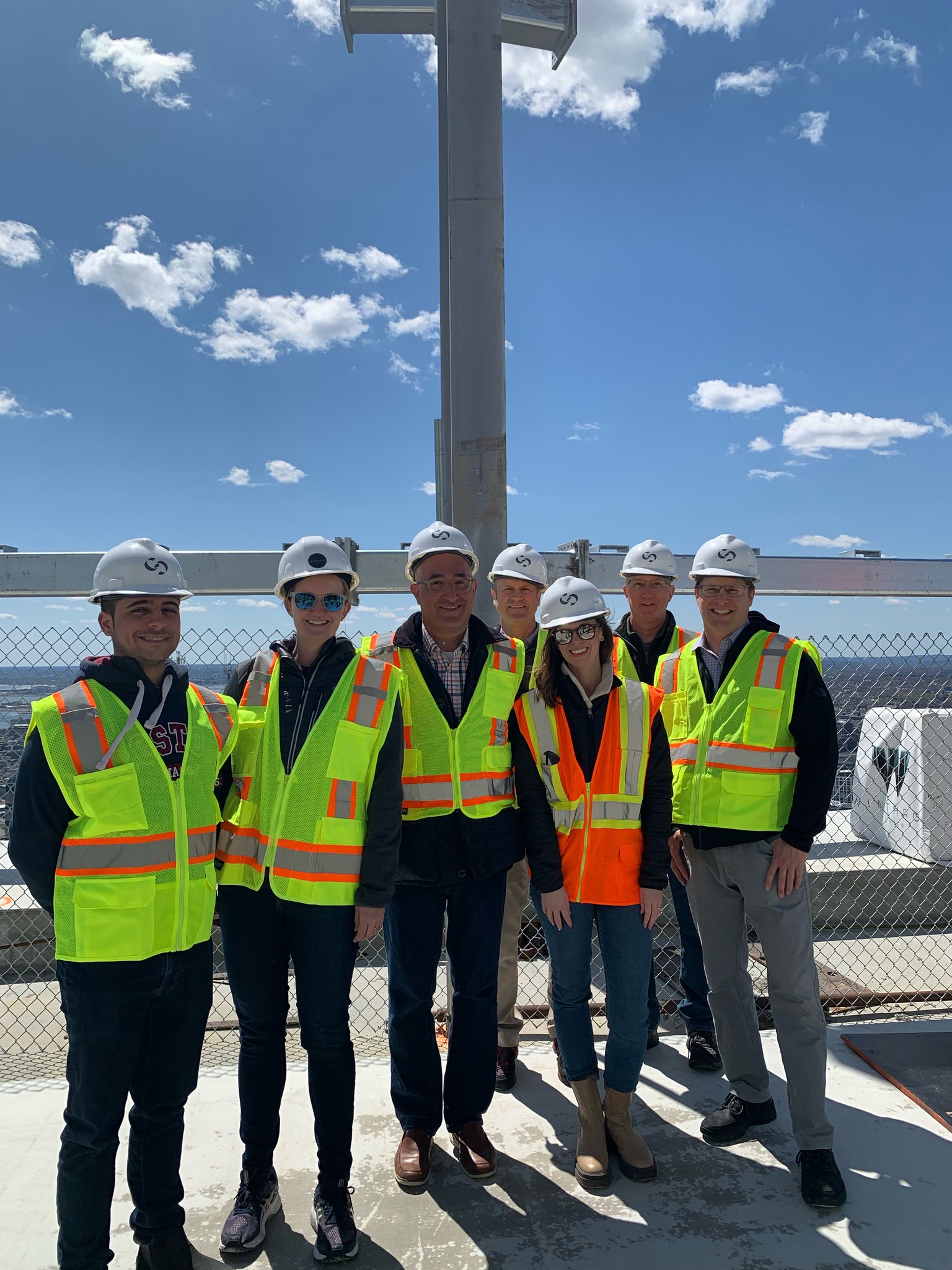 BPDA on Twitter "BPDA staff toured the construction of Winthrop Center
