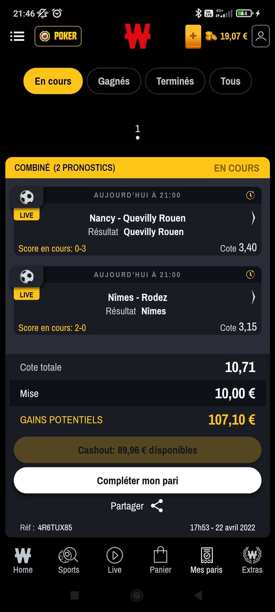 Unhommeobjectif's tweet photo. Et dire que ça risque de pas passer à cause de l'arrêt du match de Rouen... Incroyable 

#TeamParieur #CotedeBoeuf https://t.co/HdKO84dD8x