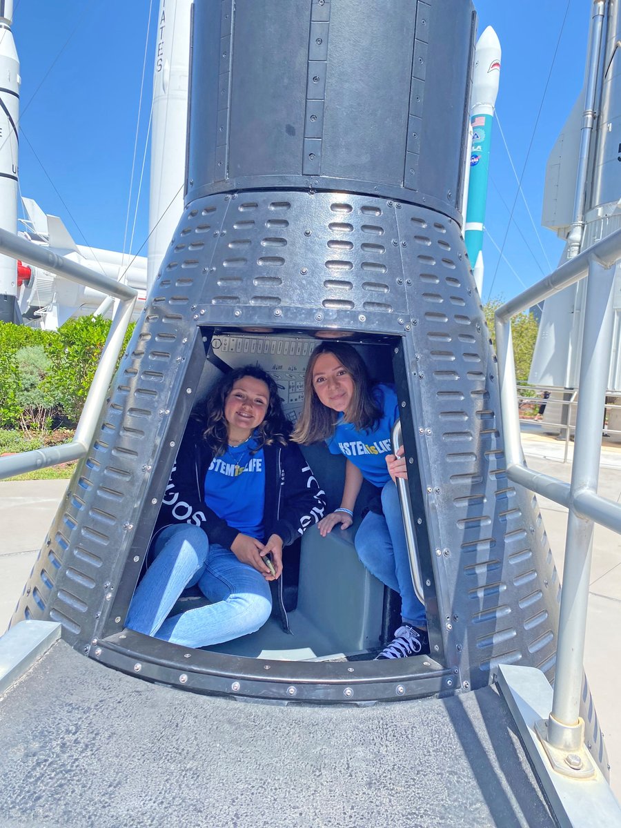 TGRFound's tweet photo. This week our Florida #TGRLearningLab students took a field trip to the @NASAKennedy Space Center to connect what they learned in our engineering & rocketry courses to potential career paths. During the trip they took a tour and learned from a @NASA astronaut. #STEMisLife https://t.co/zIlRVQSjnu