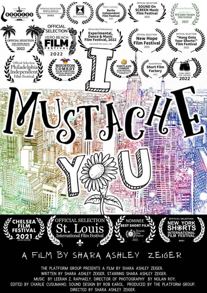 Upcoming Fests: #IMustacheYouFilm

Hang onto your Shorts 4/23
Fort Myers Beach FF 4/26
<a href="/fmbifilmfest/">Fort Myers Beach International Film Festival</a>
Clean Shorts FF 5/6
<a href="/cleanshorts/">CleanShortsFilmFest</a>
Portland Comedy FF 6/12 
Phila Indie FF 6/6-6/11
<a href="/PhilaIndie/">Philadelphia Independent Film Festival</a>
Vero Beach FF 6/9
New Hope FF 7/22
<a href="/newhopefilmfest/">New Hope Film Fest</a>
#actor #director #screenwriting