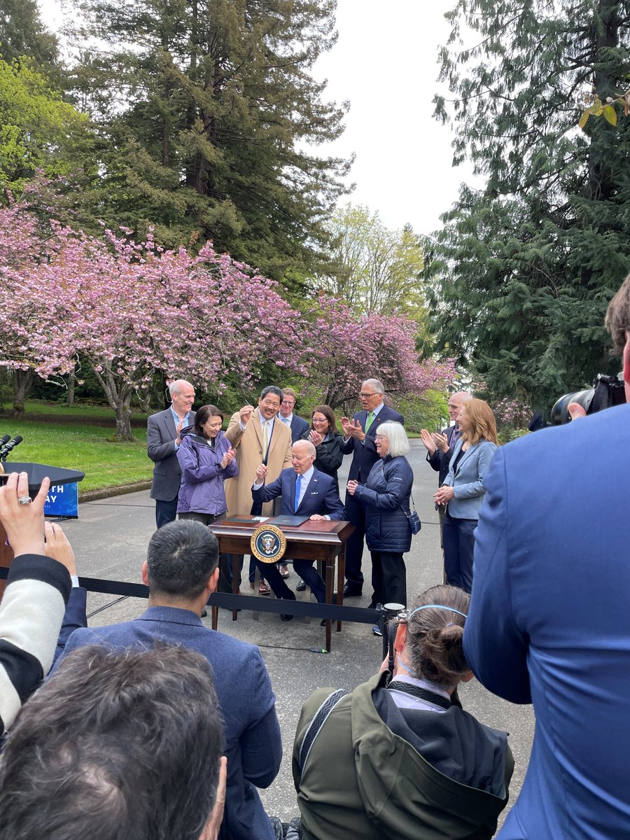 We are proud to call Seward Park a City of Seattle park -- located in one of the country's most diverse neighborhoods. <a href="/POTUS/">President Donald J. Trump</a> Biden's executive action to protect forests and take on climate change are critical for our health and future.